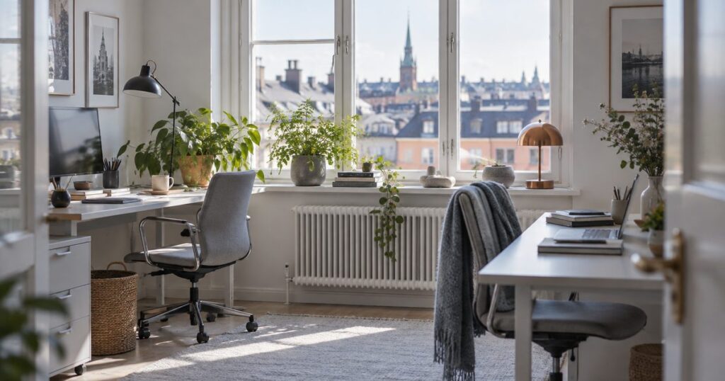 Ljust redaktionskontor i Stockholm – redaktionen bakom Casilo